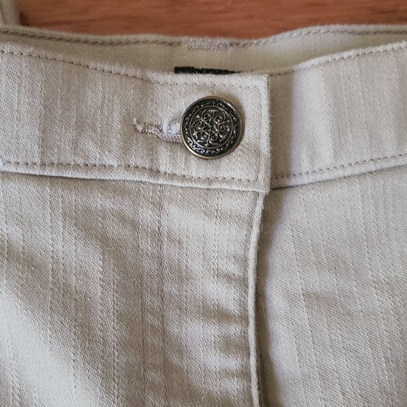 Hagar Petite Women's Beige Pants, Size 14P - Picture 4 of 8